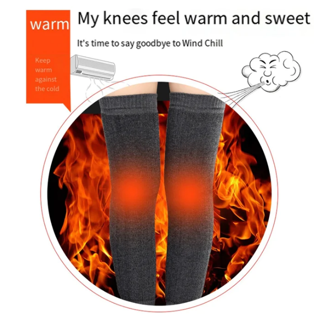 🔥 2-pcs Cashmere Leg Warmer For Men's & Women ❤️ | 😍 Flat 45%OFF 🤩